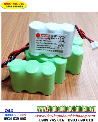 Naxspid 3.6v-SC1800mAh, Pin sạc Naxspid 3.6v-SC1800mAh , Pin sạc công nghiệp Naxspid 3.6v-SC1800mAh 